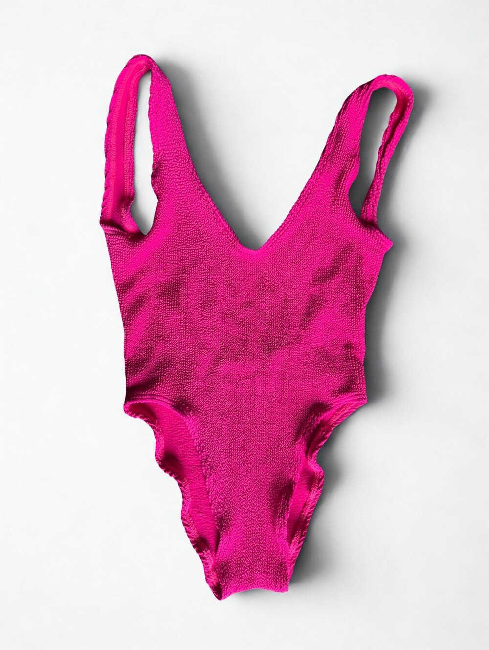 Bond-Eye The Mara Neon Pink One Piece Swimsuit